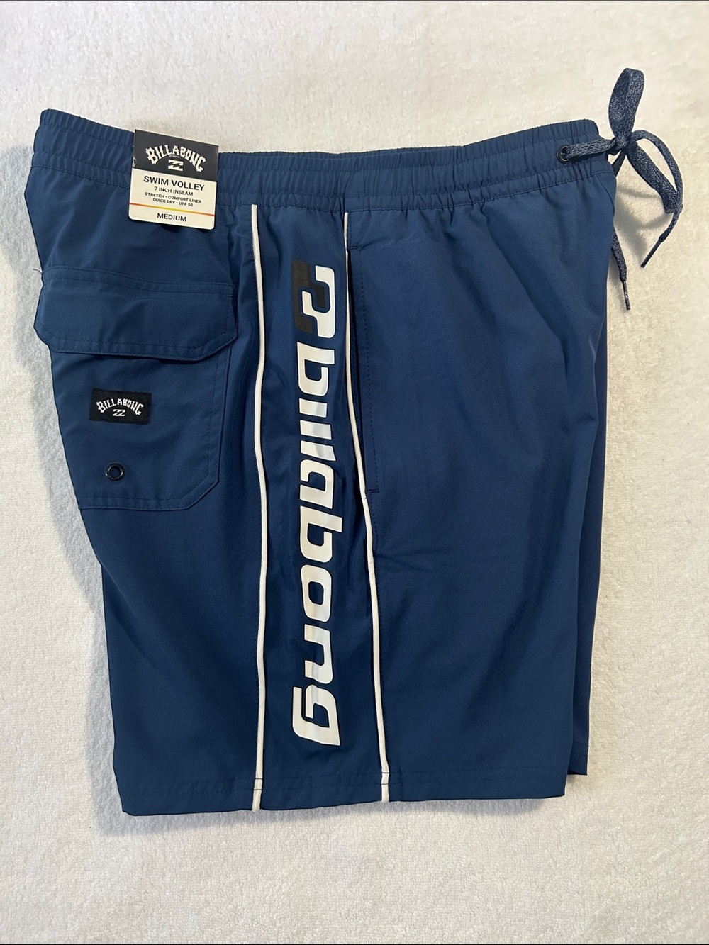 Billabong Medium Trunks Afterburner Swim Volley in Insignia Blue Undershorts NWT - Picture 6 of 12